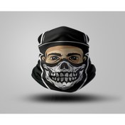 Resim Buffalo Motorcu Buff Maske Boyunluk Outdoor Boyunluk Unisex Bandana 5'li Paket 
