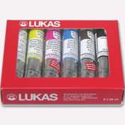 Resim Lukas 6'lı Studio Yağlı Boya Seti 6482 
