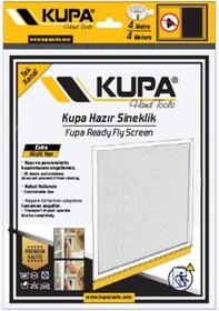Resim Kupa Hazır Sineklik Yapışkan Bantlı - Çift Kanat - 1.25 Mm X 1.50 Mt. - 1 Adet 