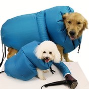 Resim Hızlıca Kürkünü Kurutmak İçin Bu Katlanabilir Köpek Saç Kurutma Makinesi Üfleme Çantasını Kullanın! Noel Hediyesi 