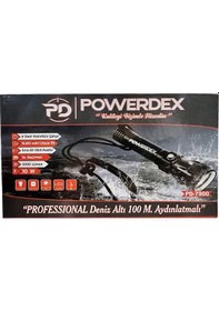 Resim Powerdex Pd-7900 Şarjlı Su Altı Dalış El Feneri 2000 Lümen 