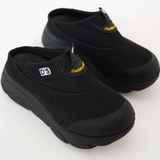 Resim Solo Bag Kadın Dolgu Taban Kaydırmaz Ortopedik File Sabo Siyah Doktor Hemşire Estetisyen Hastane Aşçı Terliği 