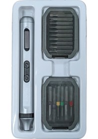 Resim Mufunye Yüksek Hassasiyetli Çok Fonksiyonlu Tip-c Şarjlı Tornavida Seti - Cep Telefonu, Bilgisayar Ve Ev Aletleri Tamiri İçin 