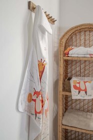 Resim İrya Sihirli Orman %100 Pamuk Kundak Baskılı 75x75 cm 