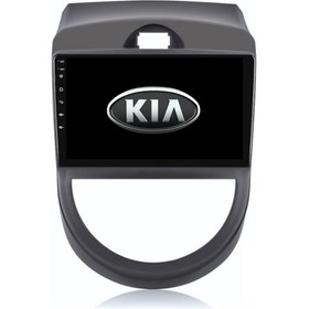 Resim Kia Soul Araç Multimedya Android Ekran Carplay Navigasyon Cihazı Double Teyp 2+32 9\ 11-13 Gri 