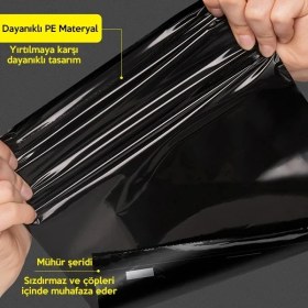 Resim Onba Baseus Clean Garbage Için Yedek Çöp Torbası Seti 80 ADET-(5775) - OB3688-9677 