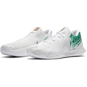 Resim Nike Air Zoom Vapor Cage 4 Erkek Tenis Ayakkabısı Beyaz 