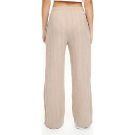 Resim Denokids Kız Çocuk Geniş Paça Bej Basic Eşofman Altı 