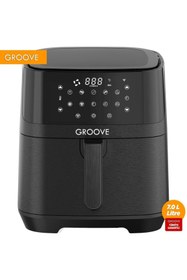 Resim E&D Collection Groove XXL 7L 1800W WiFi Airfryer Air Fryer Yağsız Sıcak Hava Fritözü Siyah 