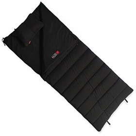 Resim Naturecamp Oga 350 -15 Derece Yastıklı Siyah Askeri Uyku Tulumu 