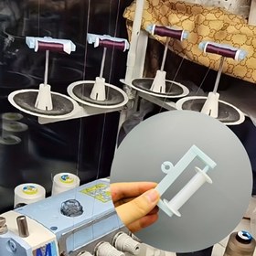 Resim Tek Dikiş İpliği Ayırıcı Alet Seti, Makara Organizatörü, Düzgün ve Tıkanma Olmadan İplik Geçirme için Uygun, Dikiş/El İşleri Depolama 