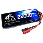 Resim LP22000/25-2S 22000 mAh 7.4V 2S 25C Uav & Multirotor Lipo Batarya Pil Leopard Power