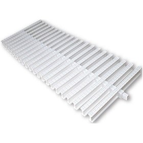 Resim Waterfun Havuz Taşma Izgarası 25 CM Tek Geçme Tek Desen Lüx Seri 