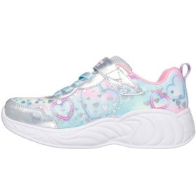 Resim Skechers Unicorn Dreams Heart Sparkles Kız Çocuk Günlük Ayakkabı 