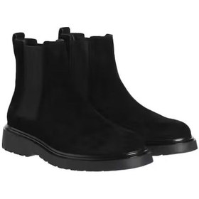 Resim Calvin Klein Erkek Combat Tabanlı Chelsea Bot - Siyah-10348 Black / Black Solid 