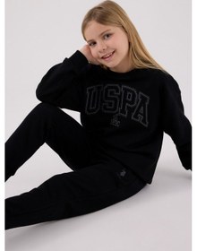 Resim U.S. Polo Assn. U.s. Polo Assn Kız Çocuk Siyah Eşofman Takımı 5274-48829 Siyah 