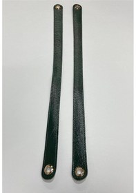 Resim Çanta Sapı / Omuz Çanta Sapı /uçları Kuşgözlü Koyu Yeşil Koyu Yeşil 