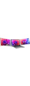 Resim Ultrax 15.6″ İkili Taşınabilir Monitör Çoklu Ekran Full Hd Ips Notebook Monitör 