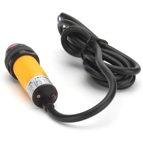 Resim Robiz E3F-DS30C4 IR Kızılötesi Mesafe Sensörü MZ80 NPN NO Infrared Optik 30 CM Engel Algılayıcı 