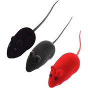 Resim Kiwi Pets Fare Şekilli Evcil Hayvan Oyuncağı 3’lü 