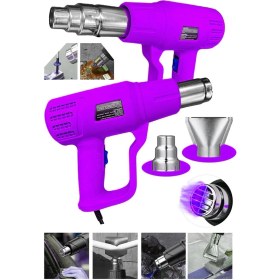 Resim Normadia 4500W Pro Darbeye Dayanıklı Bakır Sargılı Sıcak Hava Tabancası 