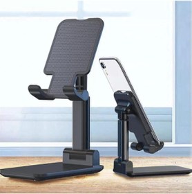 Resim DEMPOWER Siyah Katlanabilir Masaüstü Tablet Ve Telefon Tutucu Stand 