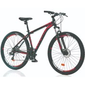 Resim Corelli Snoop 4.1 (Felix 2.1) MD Disk Fren 24 Vites 27,5 Jant Dağ Bisikleti 46 cm Siyah Neon Kırmızı 