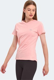 Resim Slazenger KRISTEN I Kadın V Yaka Somon Tişört 