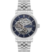 Resim Bigotti Erkek Kol Saati Esbg.b.10684-3 Metal Kordon 44 Mm Kasa Çapı Gümüş 