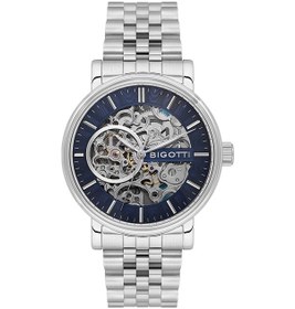 Resim Bigotti Erkek Kol Saati Esbg.b.10684-3 Metal Kordon 44 Mm Kasa Çapı Gümüş 