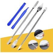 Resim Çok Amaçlı Notebook Bilgisayar Telefon Tablet5 İn 1 Gb-5a Metal Tamir Fırça Seti Kopya - 