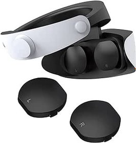 Resim NINKI PS VR2 Lens için Uyumlu Kamera Lens Koruyucu Kapak,PlayStation VR2 Lens Ekran Kapağı için Toz Önleyici Koruyucu Kapaklar,Sert Çizilmez Kabuk Len Kapağı PS VR2 PlayStation VR2 Aksesuarları -Siyah 