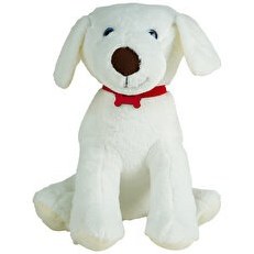 Resim Casper Oturan Köpek Peluş 