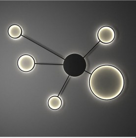 Resim Tra83019 Eco 130X100 Cm Led Avize Plafonyer Planets 