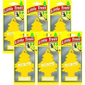 Resim Little Trees Vanillaroma-vanilya Asmalı Oto Kokusu 6 Adet 