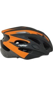 Resim Zozo MV29 Siyah-Turuncu Işıklı Bisiklet Kaskı M Beden 