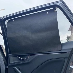 Resim Güneşlik Perde Yan Cam Güneş Önleyici Sinek Önleyici Anne Bebek Emzirme Perdesi-2 Adet 