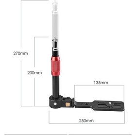 Resim Jinbei L-20 Studio Strobe Flaş için Fotoğraf Makinesi Tutacağı 