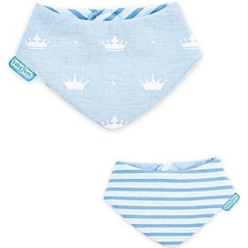 Resim Babyjem Yenidoğan Fular Önlük_Mavi 