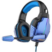 Resim Promate Vertux Havana Mikrofonlu Stereo RGB Gürültü Önleyicili Oyuncu Kulak Üstü Kablolu Kulaklık 