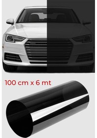 Resim Cam Filmi Siyah Amerikan Çizilmez Koyu ton 100 cm x 6 metre 