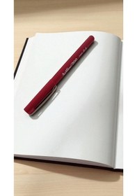Resim 200 Fineliner 0.4mm Keçe Uçlu Kalem Koyu Kırmızı 