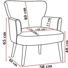Resim Azra Mobilya Roma Welsoft Yumuşak Kumaş 2 Berjer 1 Puf Seti Yumuşak Dokulu Modern Konfor - Turuncu Turuncu 