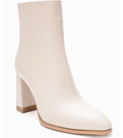 Resim Luvishoes Jewel Bej Cilt Kadın Topuklu Bot Bej 