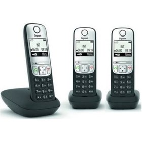 Resim Gigaset A690 Trio 3 Ahizeli Dect Telsiz Telefon 