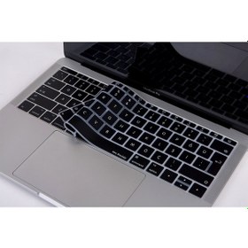 Resim Macbook Pro Klavye Koruyucu 13Inc A1708 12Inc A1534 Türkçe Baskı Şeffaf 