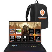 Resim MSI Raider A18 HX R9 9955HX3D 16GB 1TB SSD RTX5080/16GB 175W 18'' UHD+ W11P Gaming Laptop 