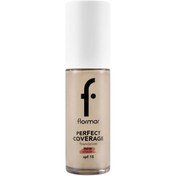Resim Flormar Perfect Coverage SPF15 - Yüksek Kapatıcı Fondöten No: 130 Light Beige 