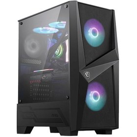 Resim Msi Mag Forge 100R Power Supply Yok Atx Gaming Kasa Temperli Cam 