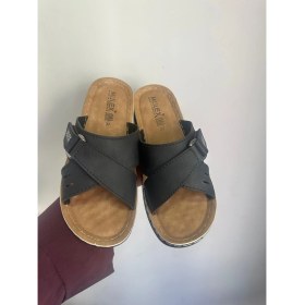 Resim Anatomik Yumuşak Taban Cırtlı Kadın Ev Dışarı Terliği 